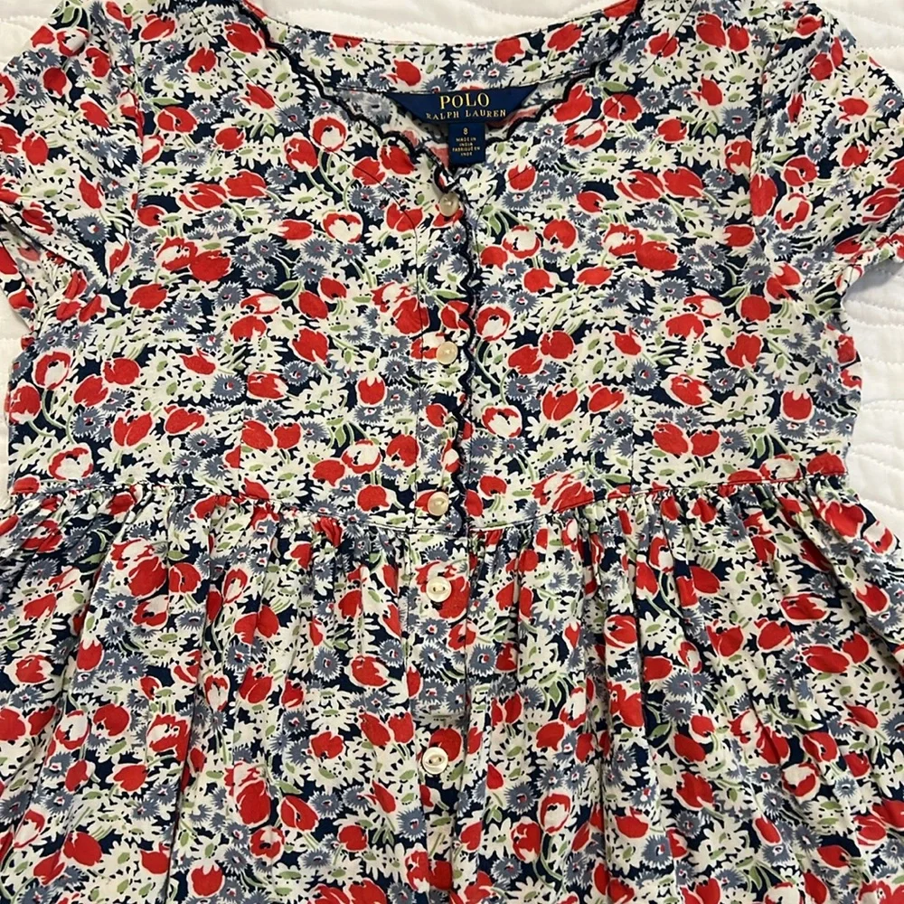 Polo Ralph Lauren Floral Dress ( size 8 ) - Picture 8 of 8